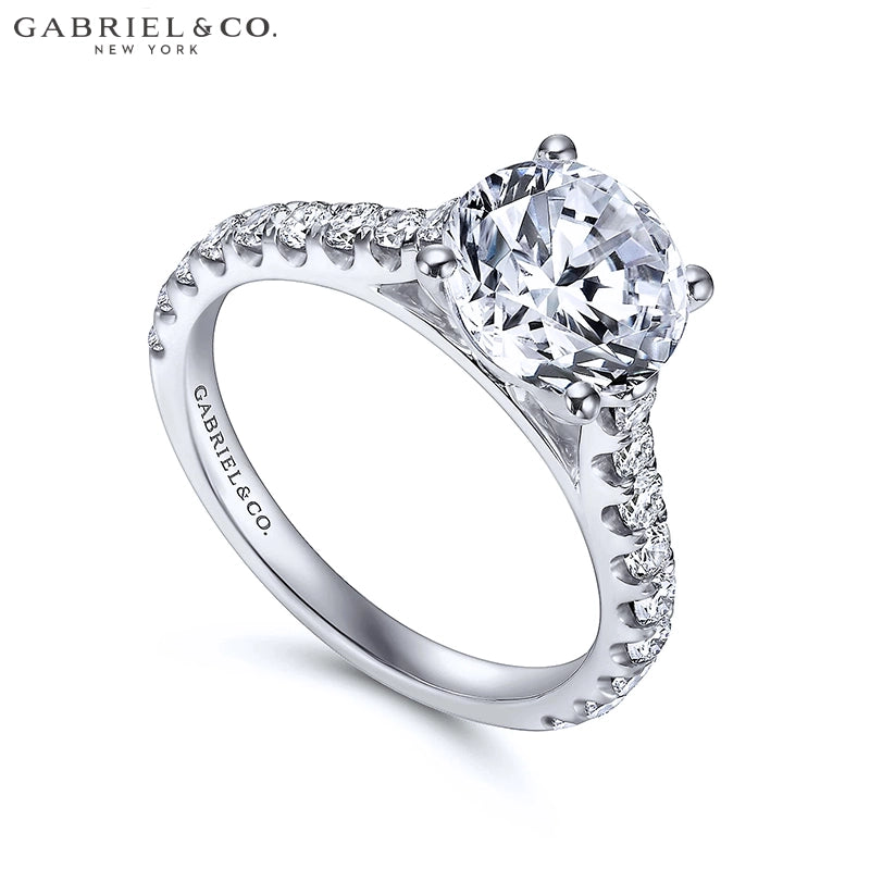 2.66ctw Round Cut Lab Grown Diamond Ring
