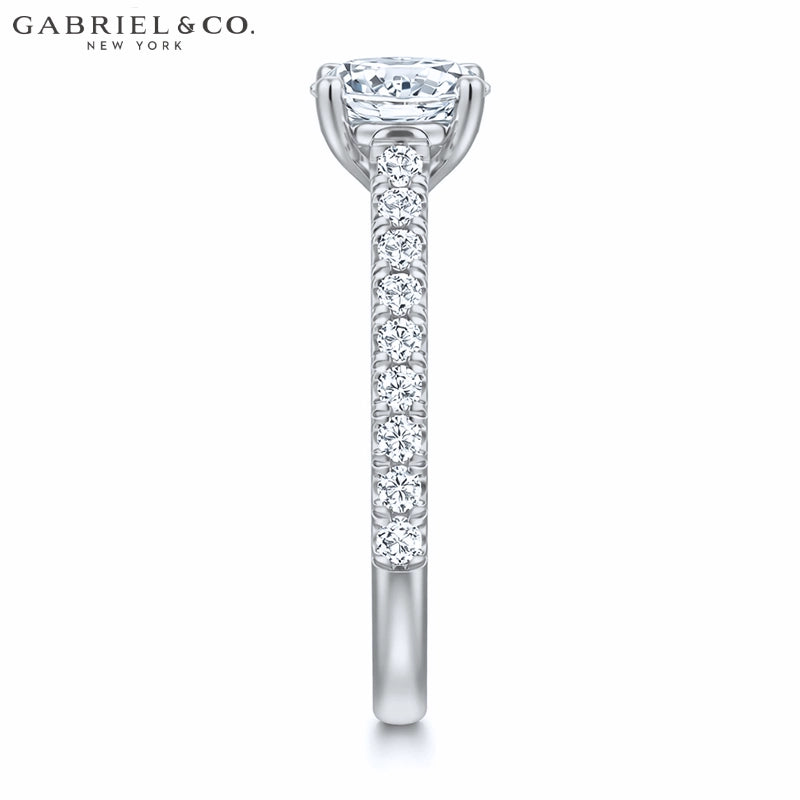 1.00ctr-2.00ctr Round Cut Natural Diamond Ring