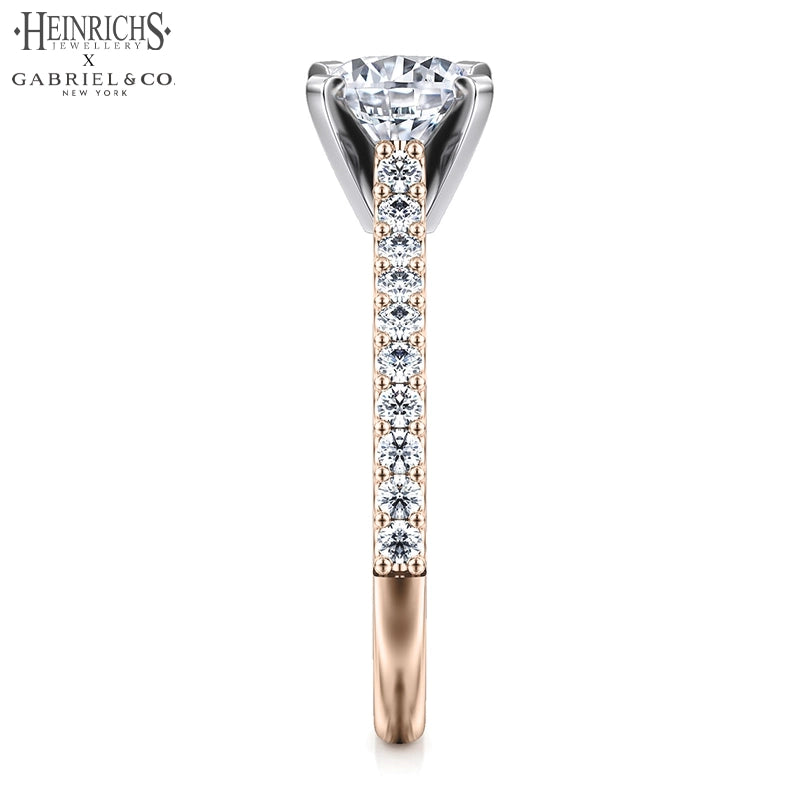 1.25ctr-2.50ctr Round Cut Lab Grown Diamond Ring Tailor Made