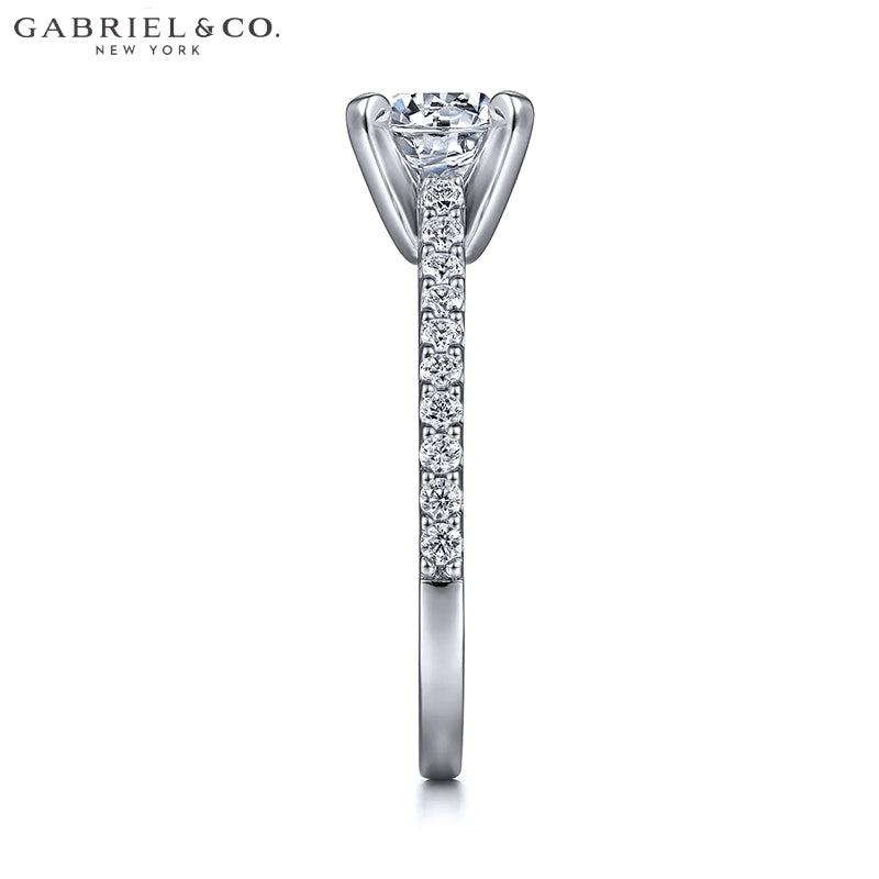 1.35ctw Round Cut Lab Grown Diamond Ring