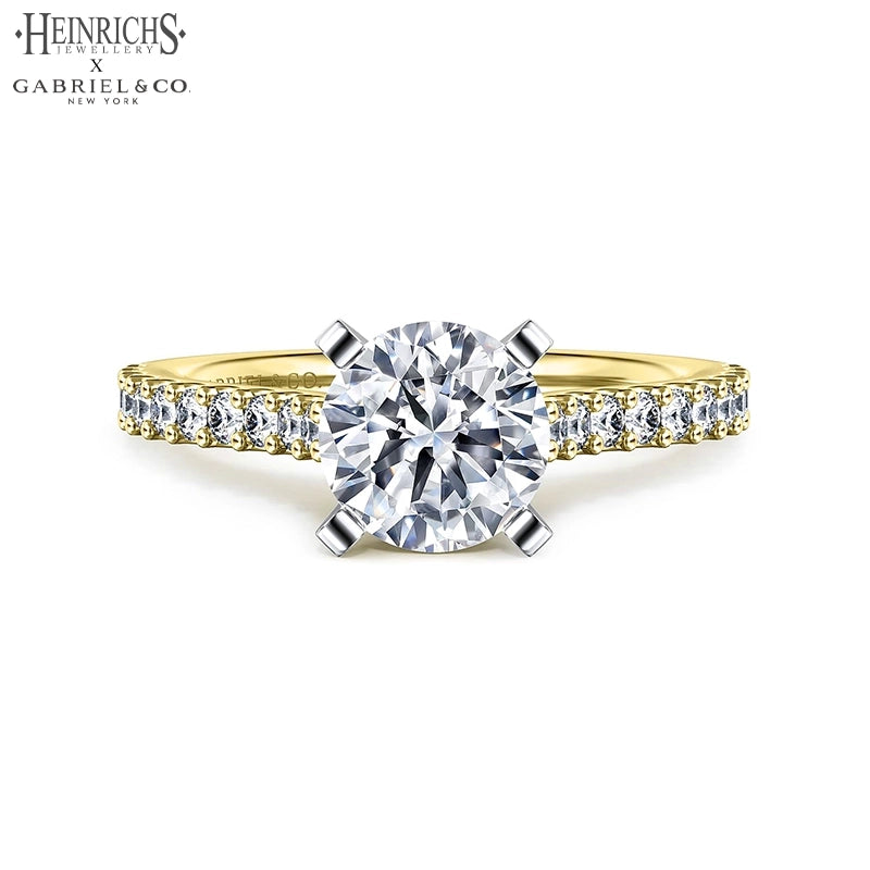 1.25ctr-2.50ctr Round Cut Lab Grown Diamond Ring Tailor Made