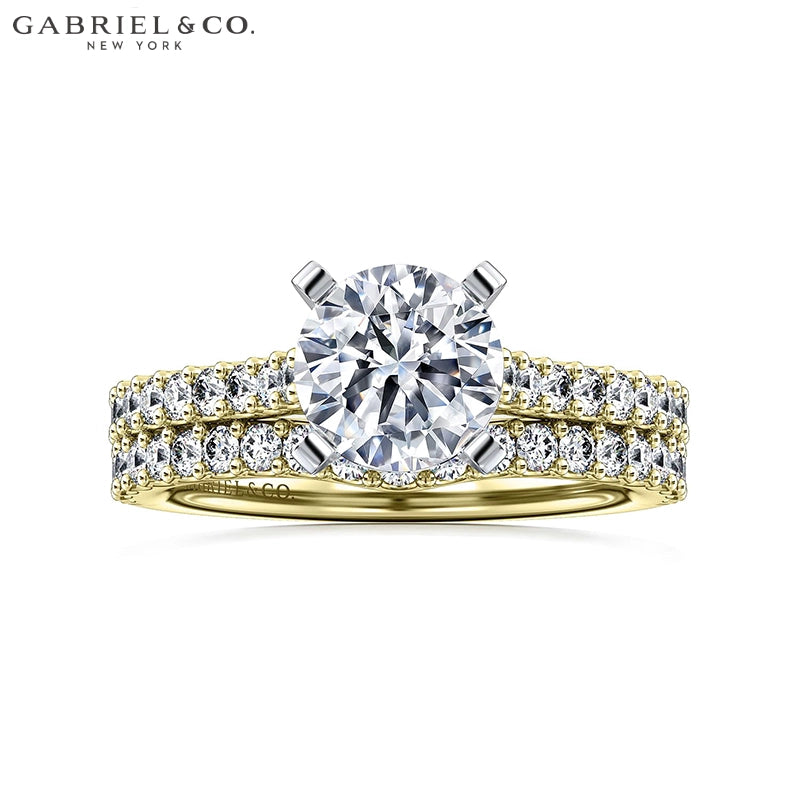 1.00ctr-2.00ctr Round Cut Natural Diamond Ring Tailor Made