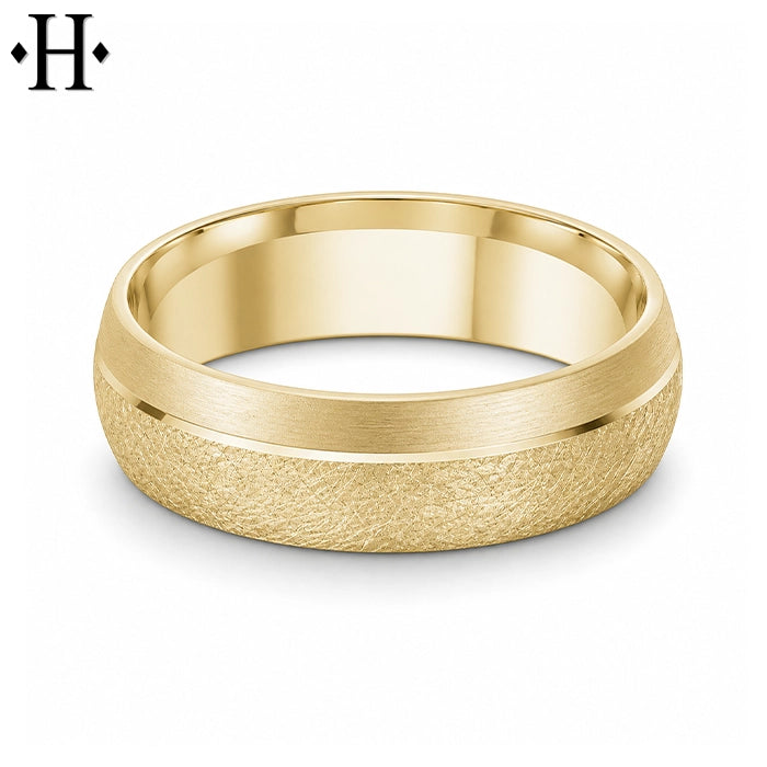 Classic Carved Ring 6mm