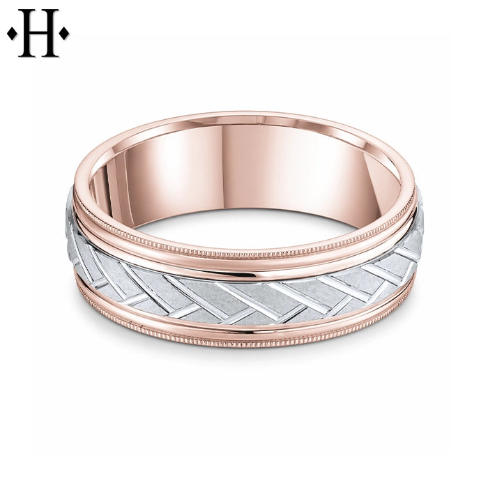 Classic Carved Ring 6mm
