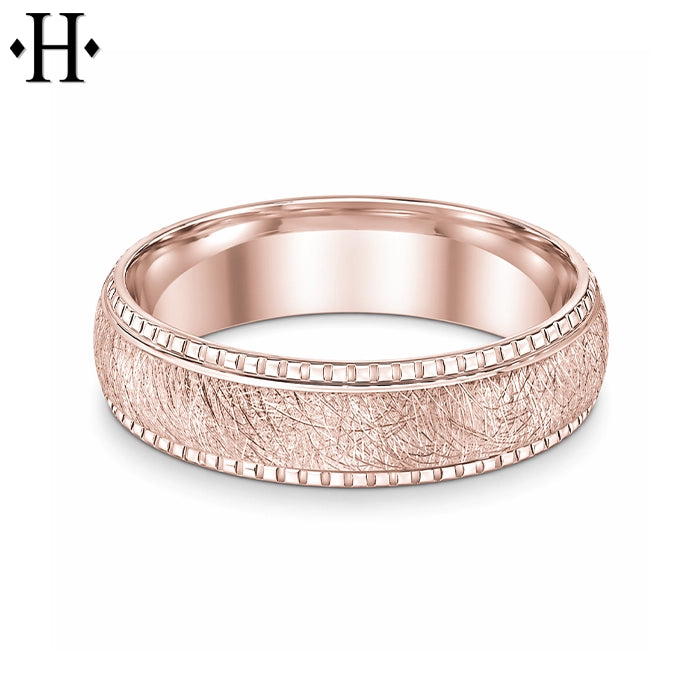 Classic Carved Ring 6mm