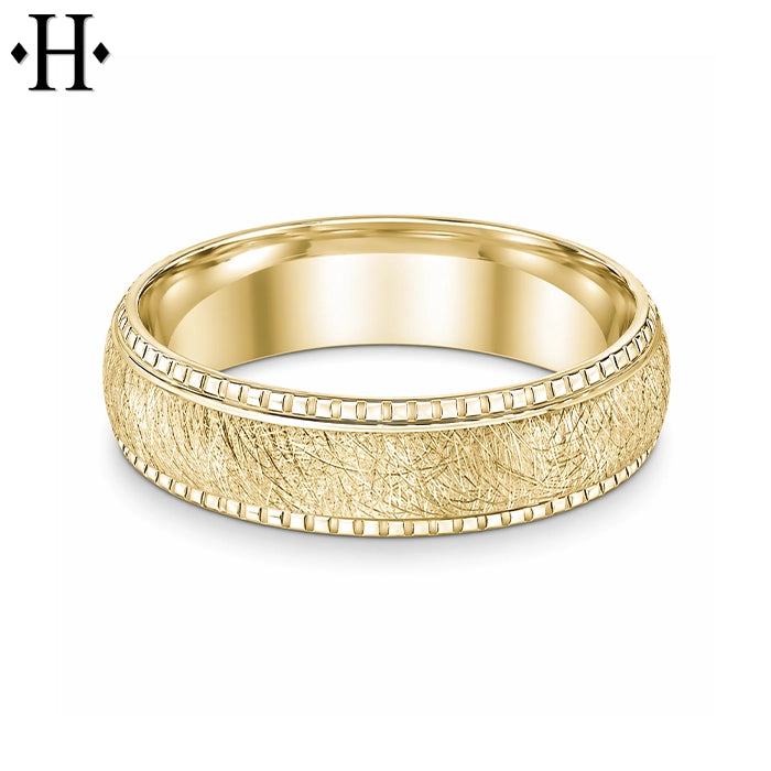 Classic Carved Ring 6mm