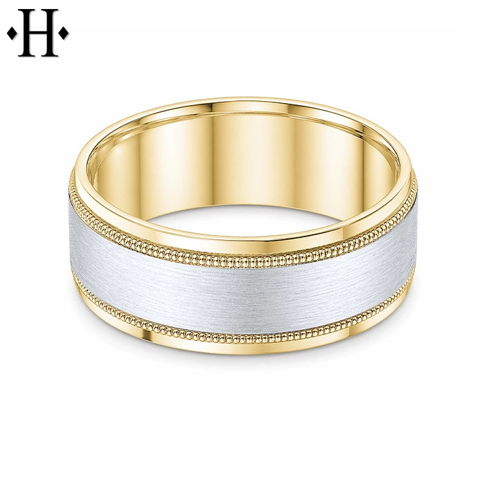 Classic Carved Ring 8mm