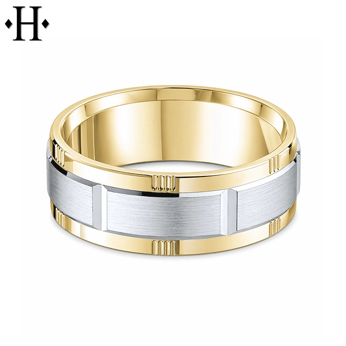 Classic Carved Ring 8mm