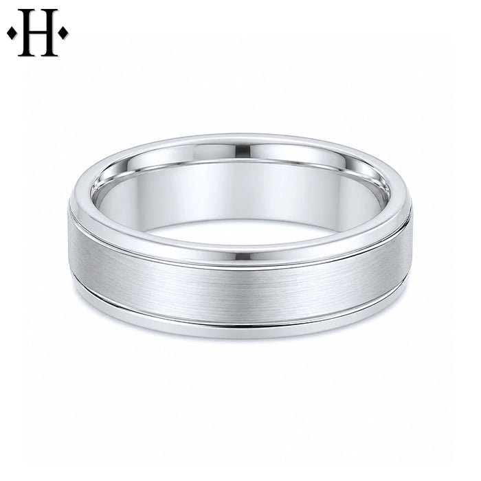 Classic Carved Ring 7mm