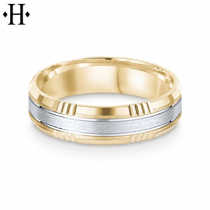 Classic Carved Ring 6mm
