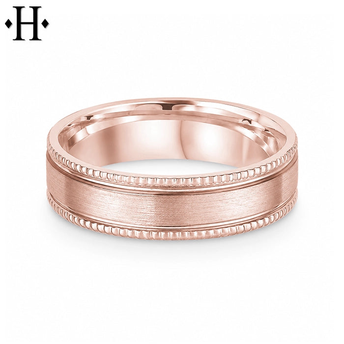 Classic Carved Ring 6mm