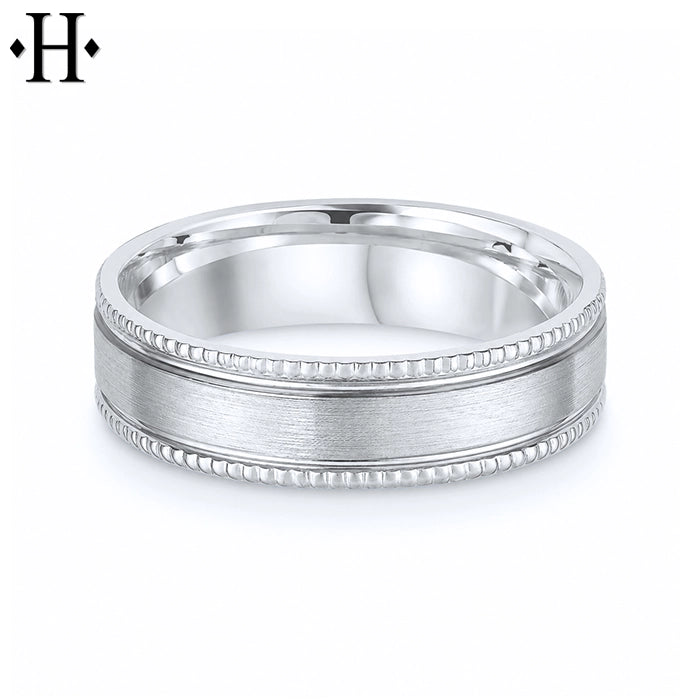 Classic Carved Ring 6mm