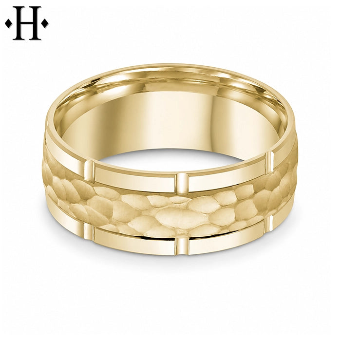 Classic Carved Ring 8mm