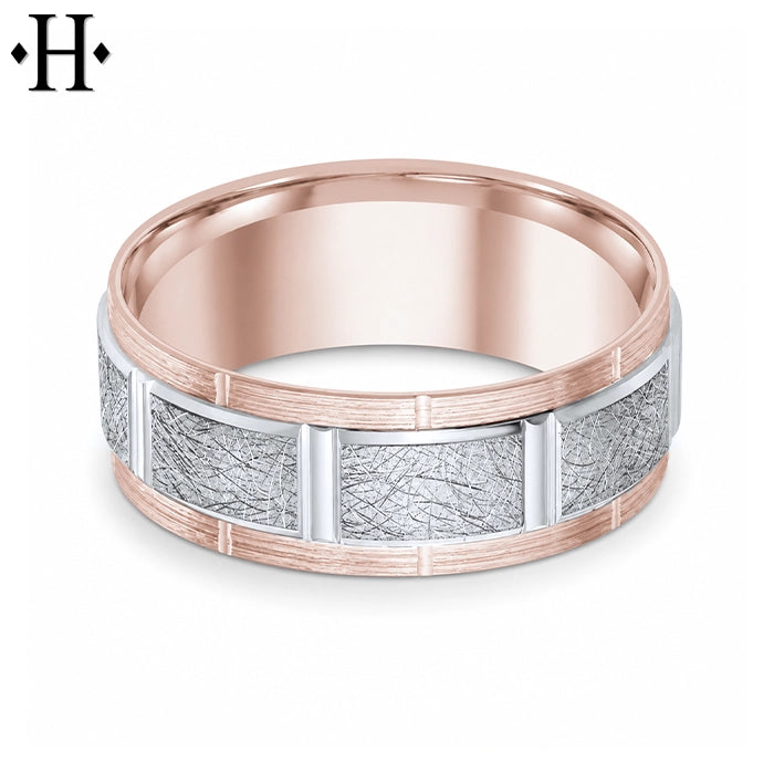 Classic Carved Ring 8mm