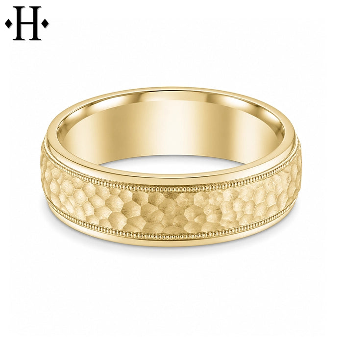 Classic Carved Ring 6mm