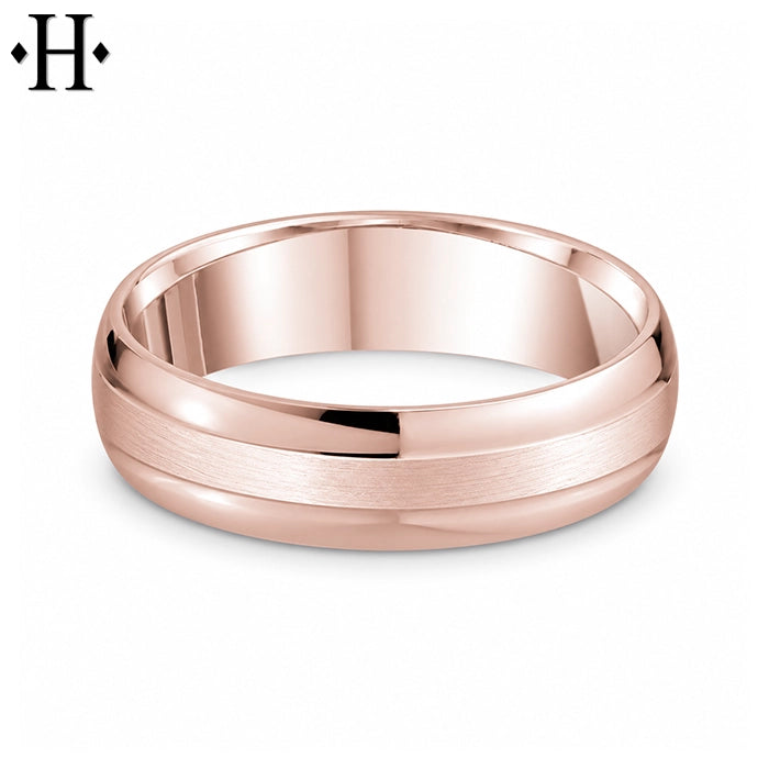 Classic Carved Ring 6mm
