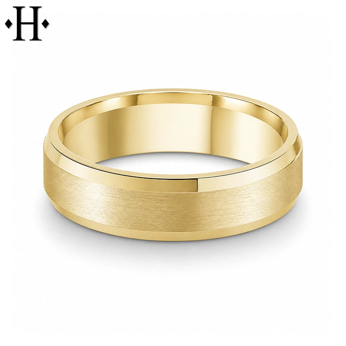 Classic Carved Ring 6mm