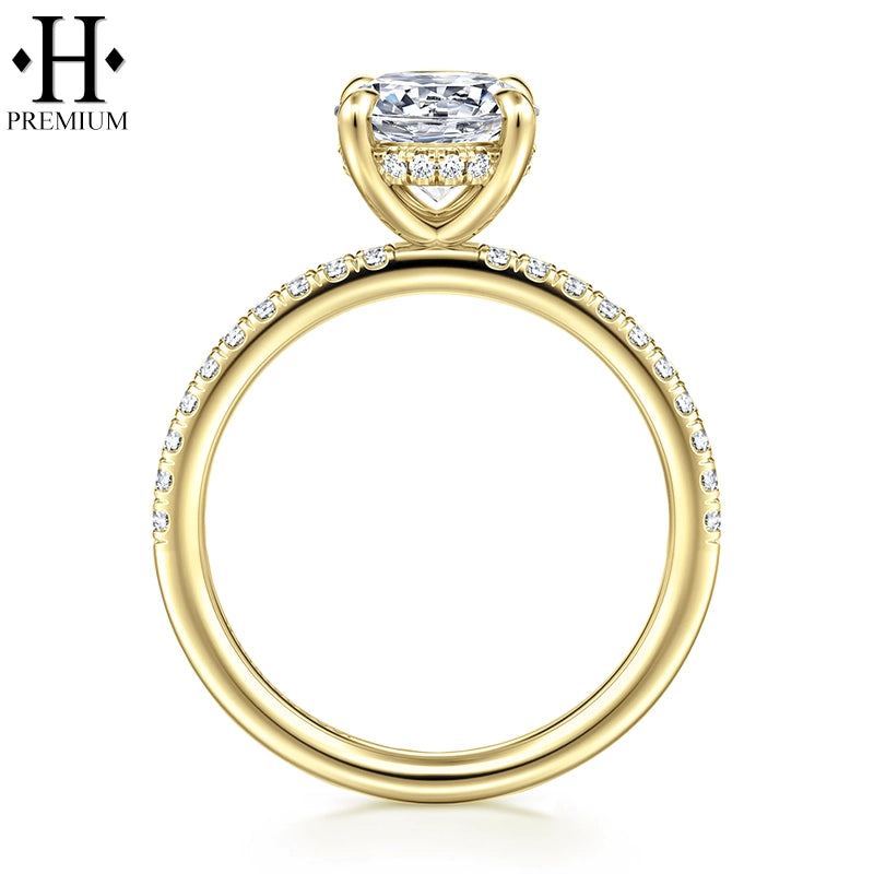 1.75ctw Canadian Premium Round Cut Natural Diamond Ring