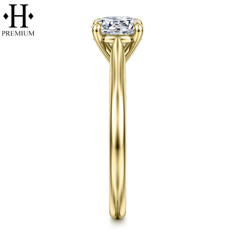 1.50ctw Premium Round Cut Natural Diamond Ring