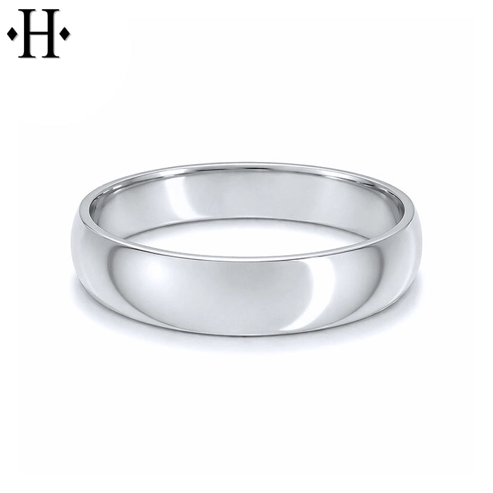Classic Rounded High Polish Ring 5mm