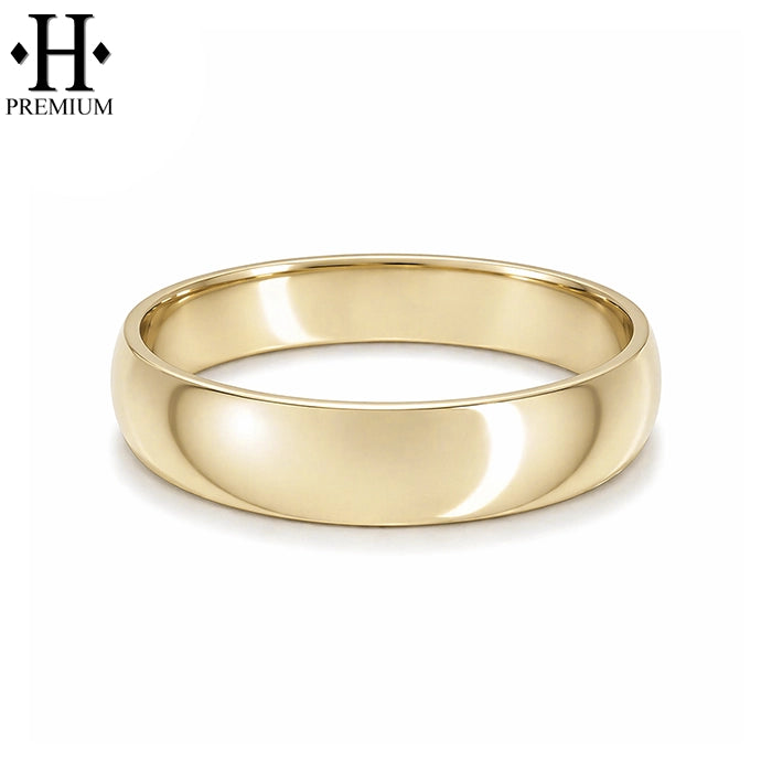 Premium Classic Rounded High Polish Ring 5mm