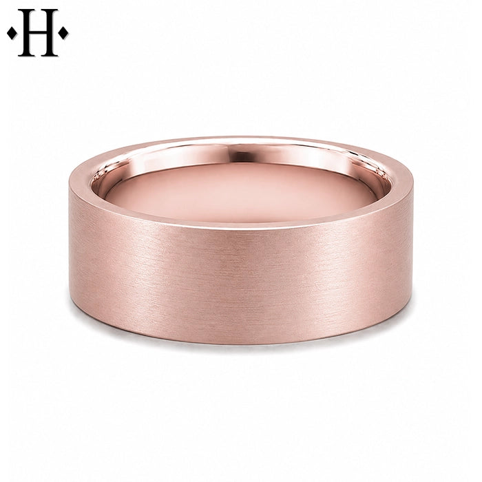Classic Flat Satin Ring 7mm