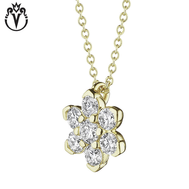 18kt Diamond Star Necklace