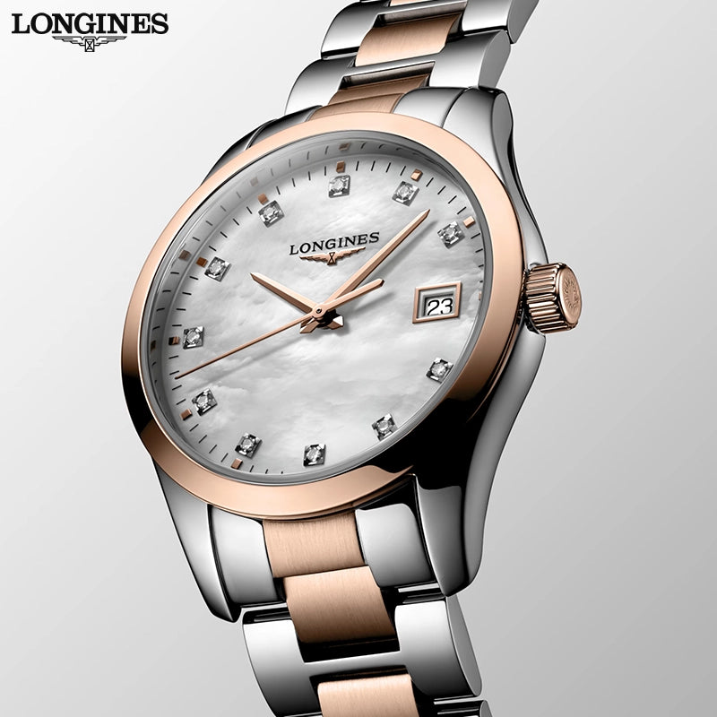 Conquest Classic Diamond Quartz 34mm