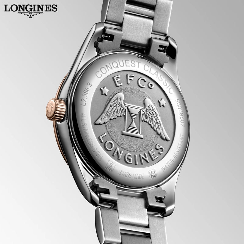 Conquest Classic Diamond Quartz 34mm