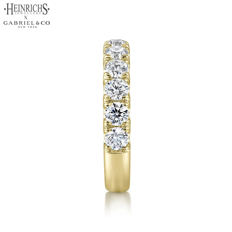1.50ctw Lab Grown Diamond French U-Pavé Ring 4.0mm