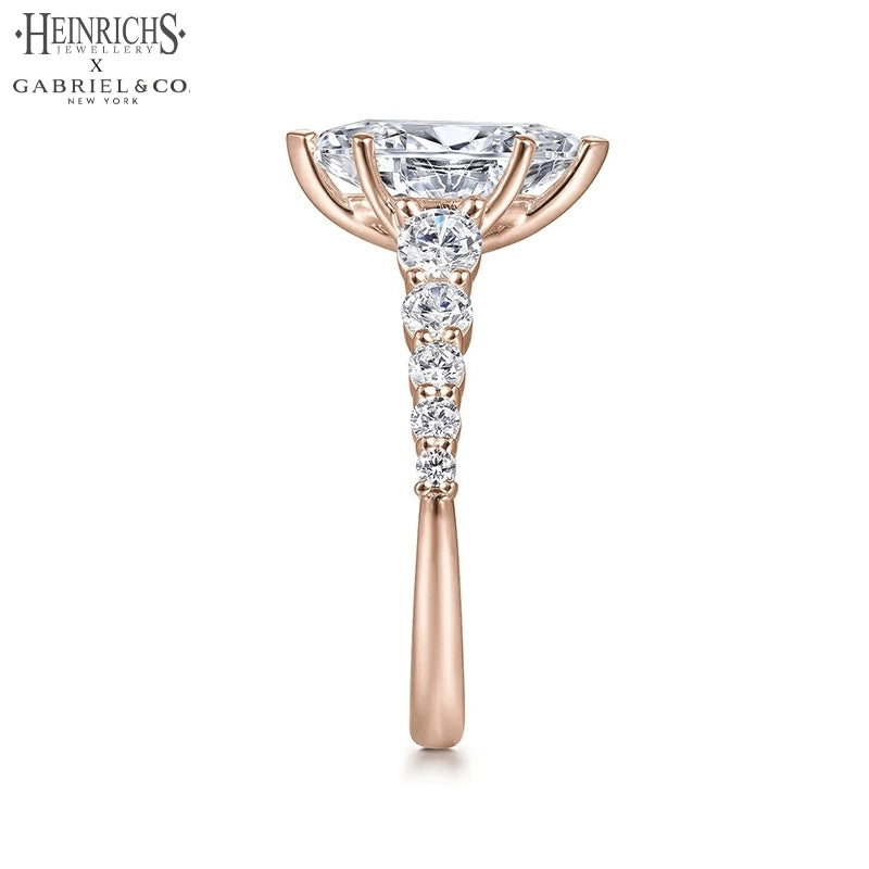 1.25ctr-2.50ctr Marquise Cut Lab Grown Diamond Ring