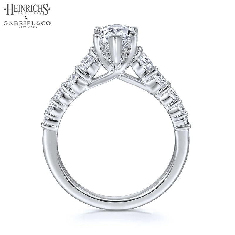 1.25ctr-2.50ctr Marquise Cut Lab Grown Diamond Ring