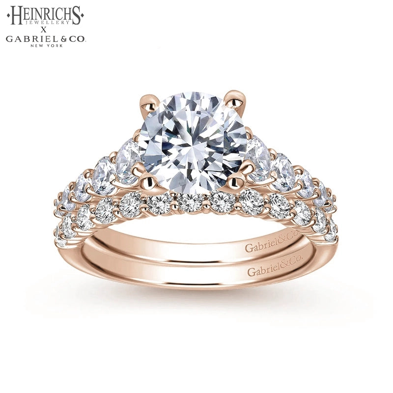 1.25ctr-2.50ctr Round Cut Lab Grown Diamond Ring Tailor Made