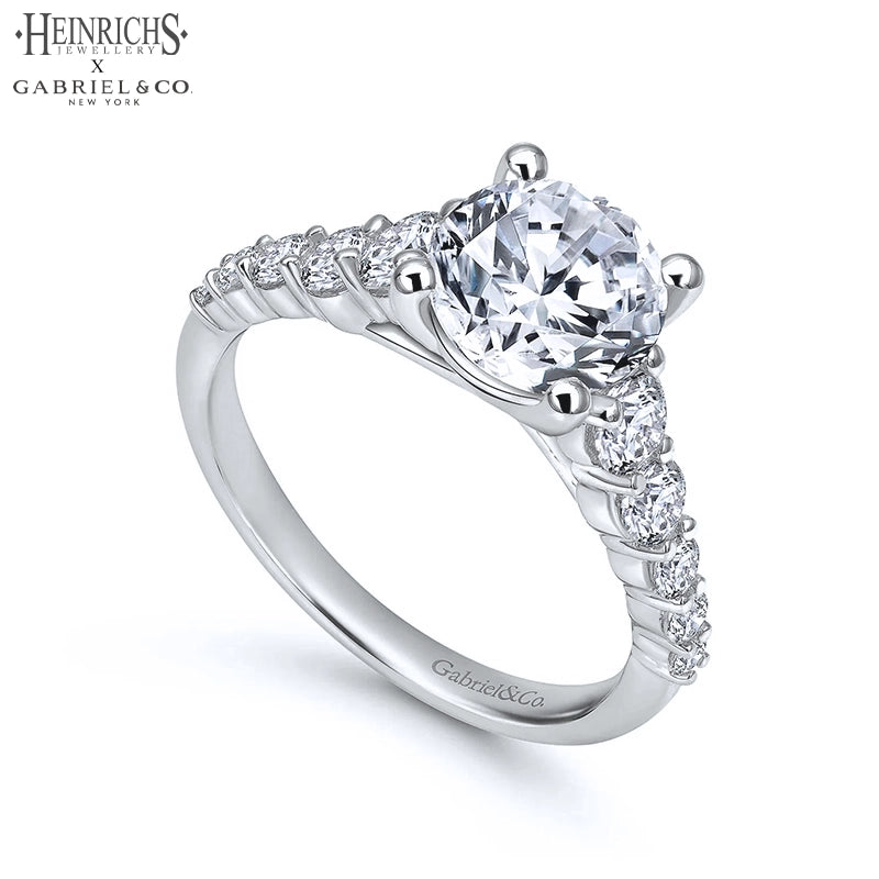 1.25ctr-2.50ctr Round Cut Lab Grown Diamond Ring Tailor Made