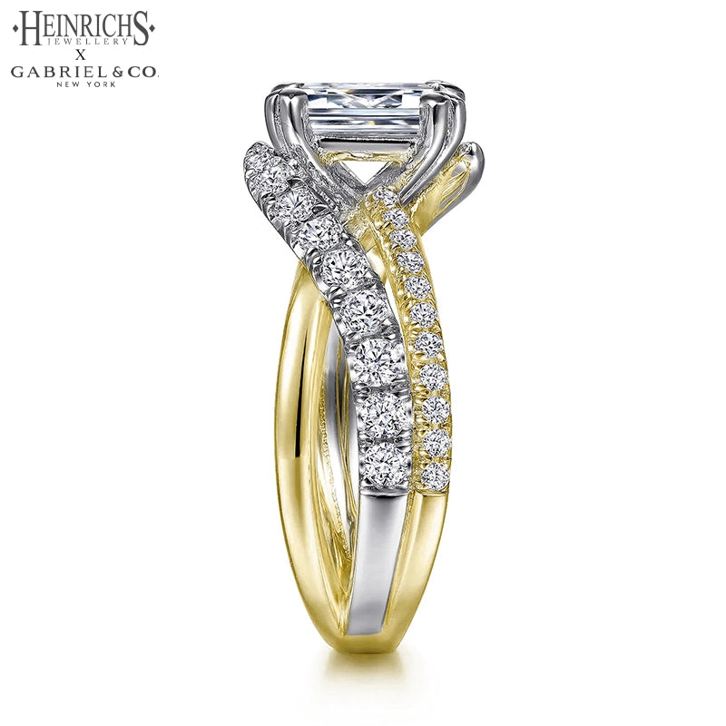 1.50ctr-3.00ctr Emerald Cut Lab Grown Diamond Ring