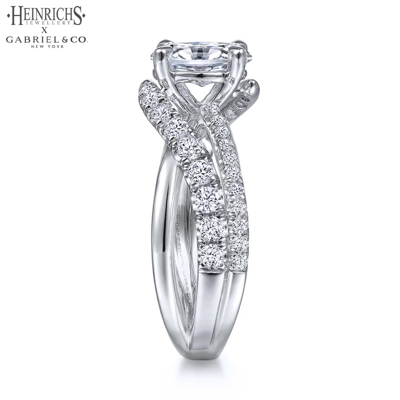 1.50ctr-3.00ctr Oval Cut Lab Grown Diamond Ring