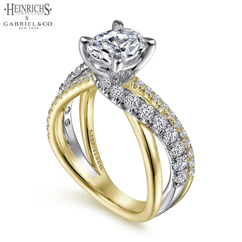 1.50ctr-3.00ctr Oval Cut Lab Grown Diamond Ring