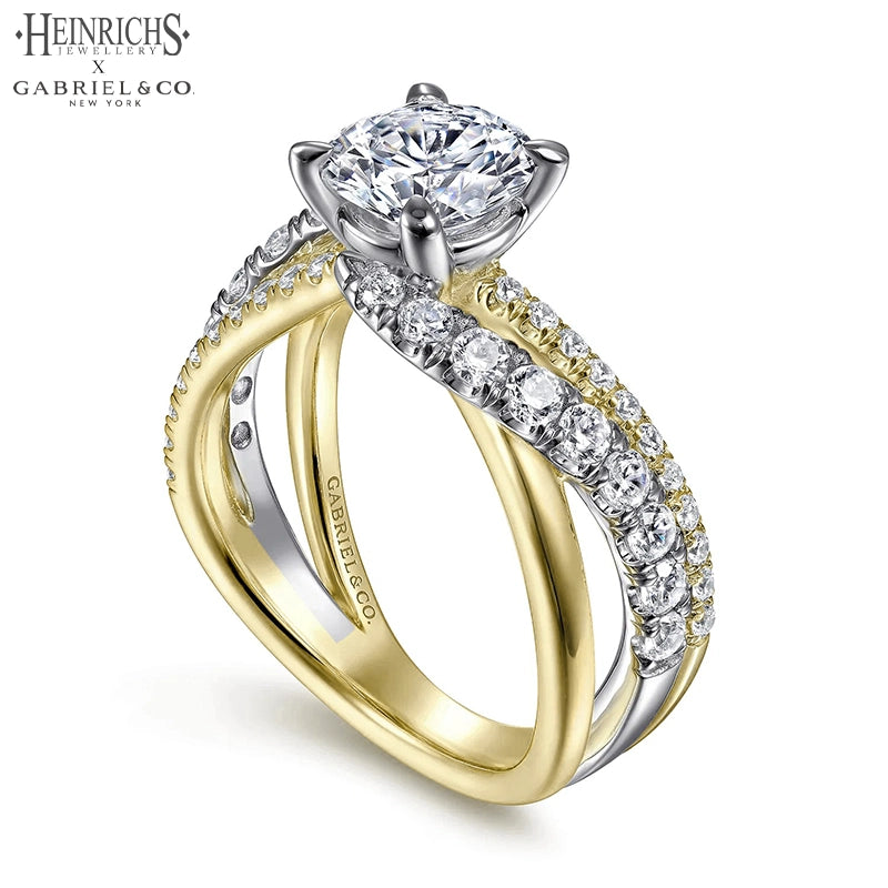 1.50ctr-3.00ctr Round Cut Lab Grown Diamond Ring