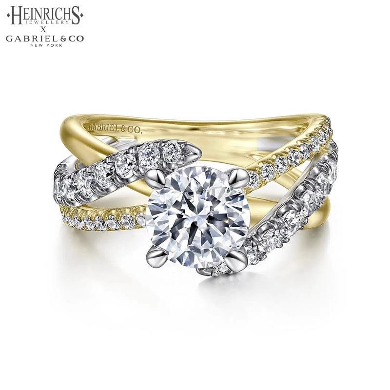 1.50ctr-3.00ctr Round Cut Lab Grown Diamond Ring