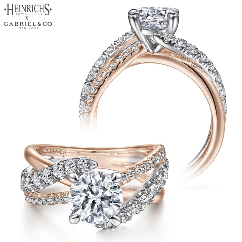 1.50ctr-3.00ctr Round Cut Lab Grown Diamond Ring