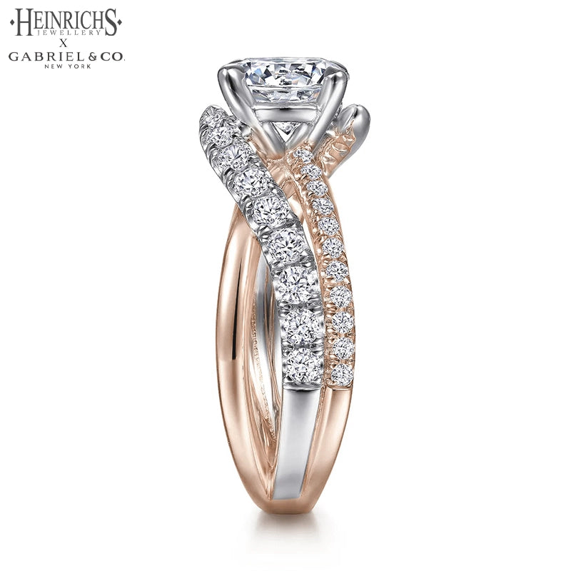 1.50ctr-3.00ctr Round Cut Lab Grown Diamond Ring