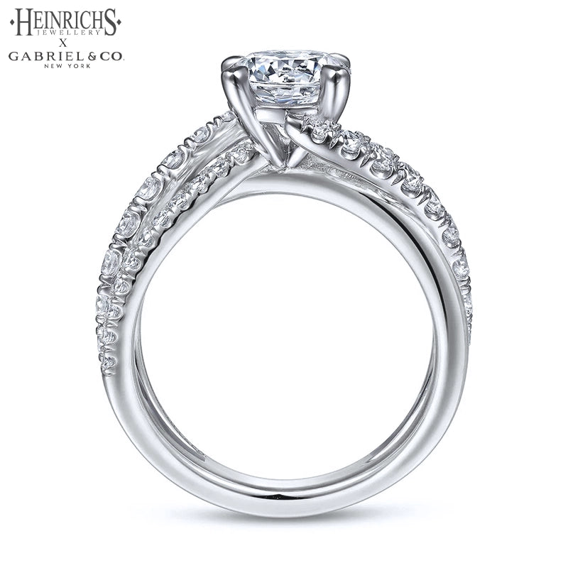 1.50ctr-3.00ctr Round Cut Lab Grown Diamond Ring