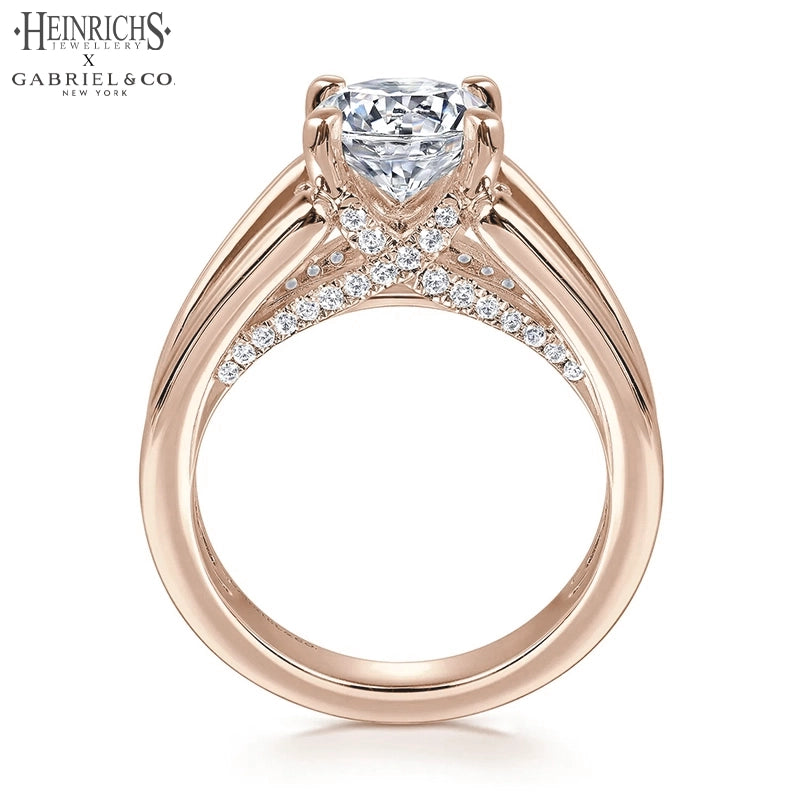 1.50ctr-3.00ctr Round Cut Lab Grown Diamond Ring