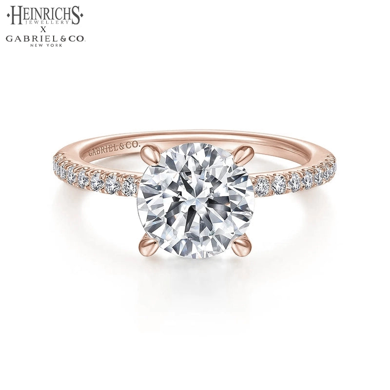 1.50ctr-3.00ctr Round Cut Lab Grown Diamond Ring