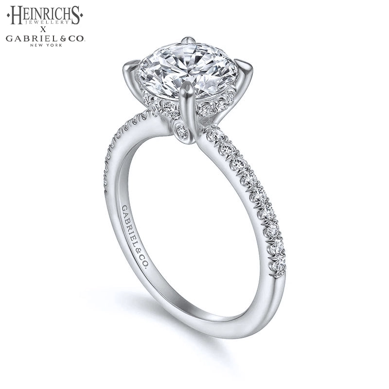 1.50ctr-3.00ctr Round Cut Lab Grown Diamond Ring