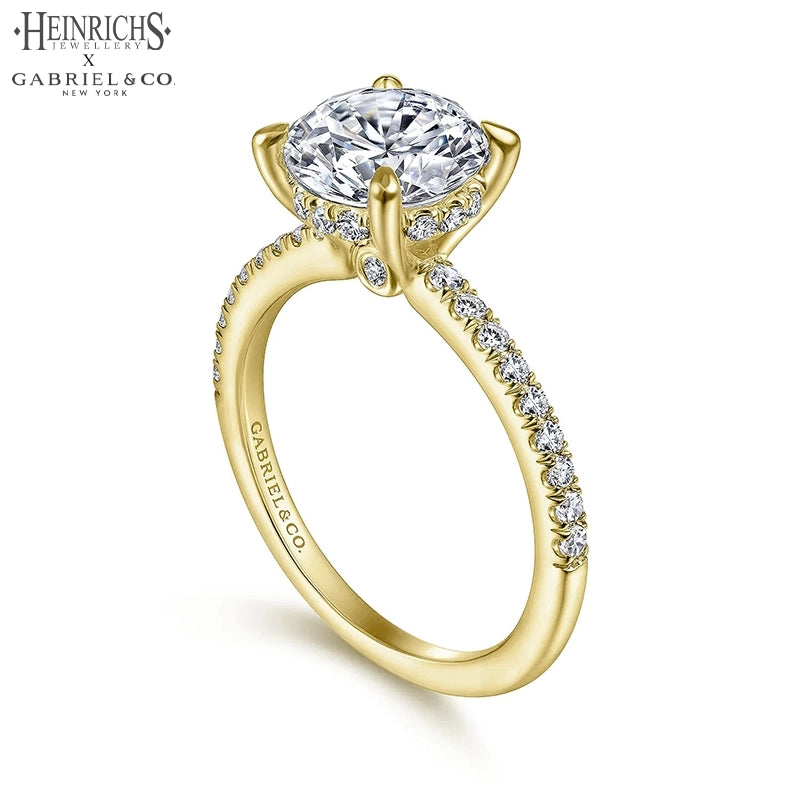 1.50ctr-3.00ctr Round Cut Lab Grown Diamond Ring Tailor Made