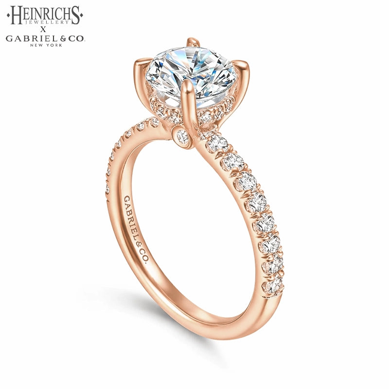 1.50ctr-3.00ctr Round Cut Lab Grown Diamond Ring