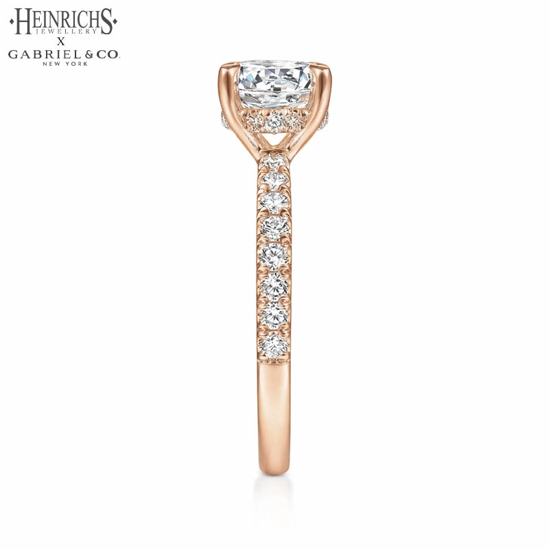 1.50ctr-3.00ctr Round Cut Lab Grown Diamond Ring