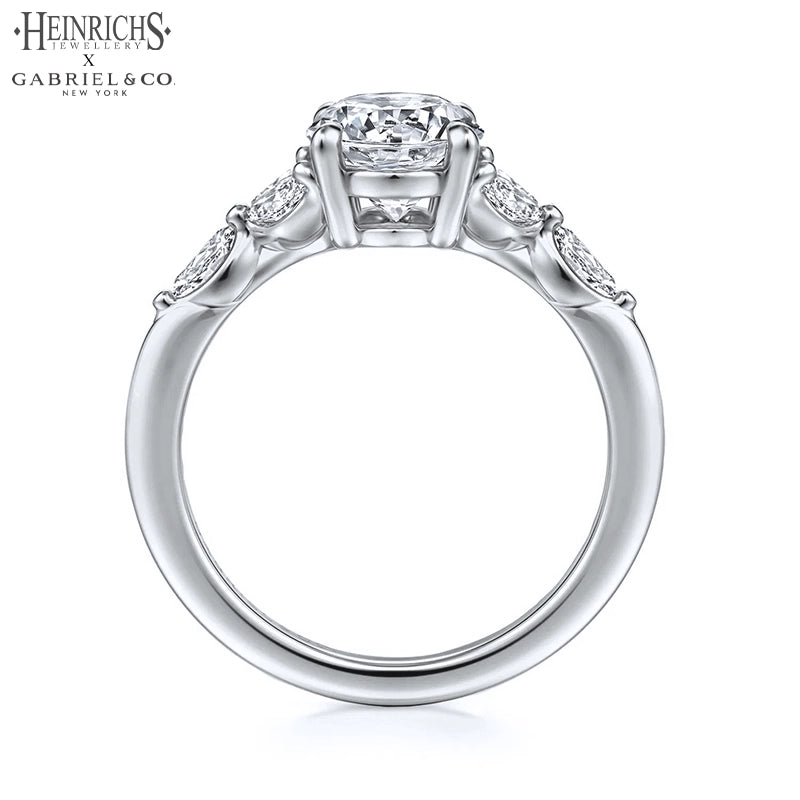 1.50ctr-3.00ctr Oval Cut Lab Grown Diamond Ring Tailor Made