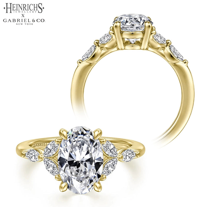 2.46ctw Oval Cut Lab Grown Diamond Ring